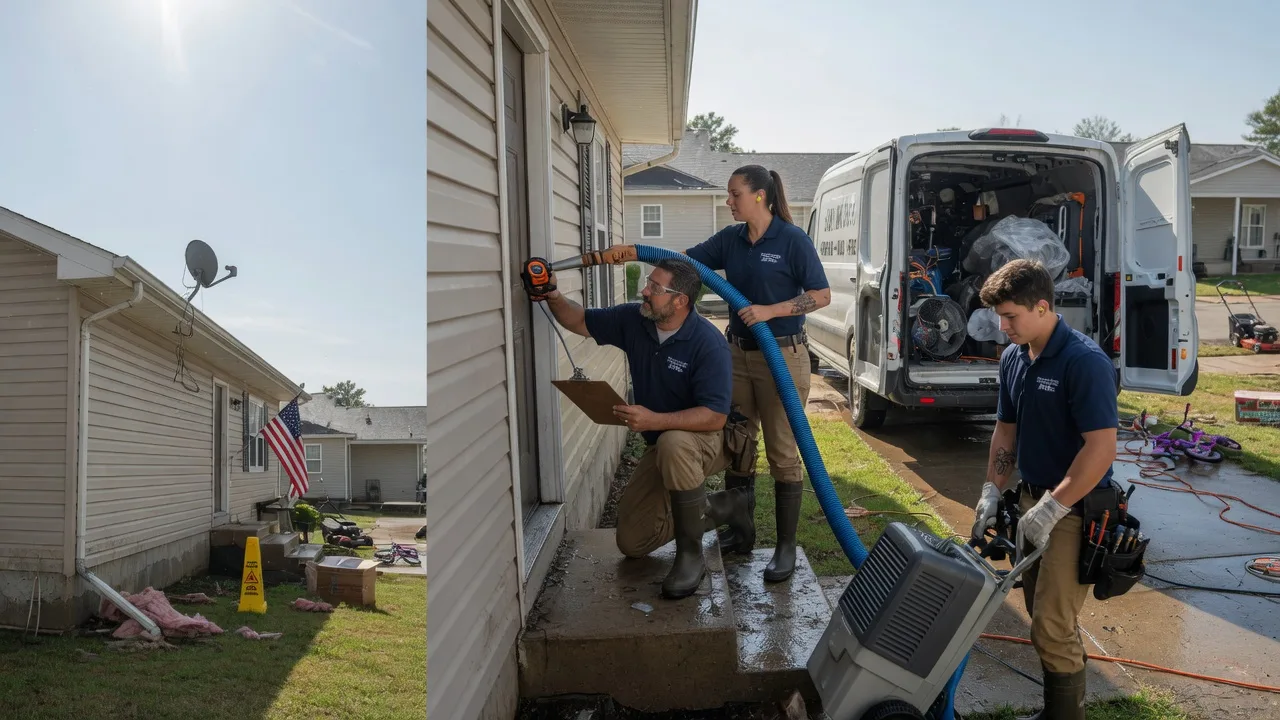 Ceiling Water Damage Restoration in Montour, IA near me
